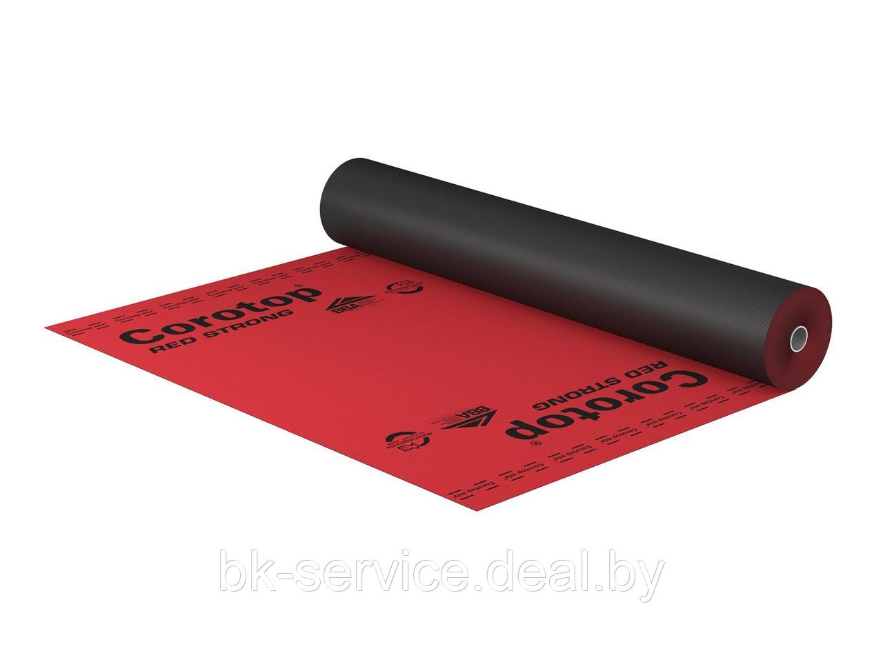 Гидроизоляционная мембрана Corotop Red Strong 1,5х50 м., 180 гр/м2 - фото 3 - id-p167677853