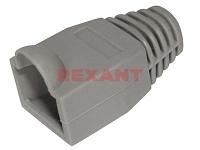 Rexant Изолирующий колпачок для разъемов RJ-45, серый, Арт. 05-1208, (10 штук)