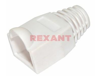 Rexant Изолирующий колпачок для разъемов RJ-45, белый, Арт. 05-1201, (10 штук)