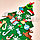 Елочка из фетра с новогодними игрушками липучками Merry Christmas, подвесная, 93 х 65 см Декор С, фото 3
