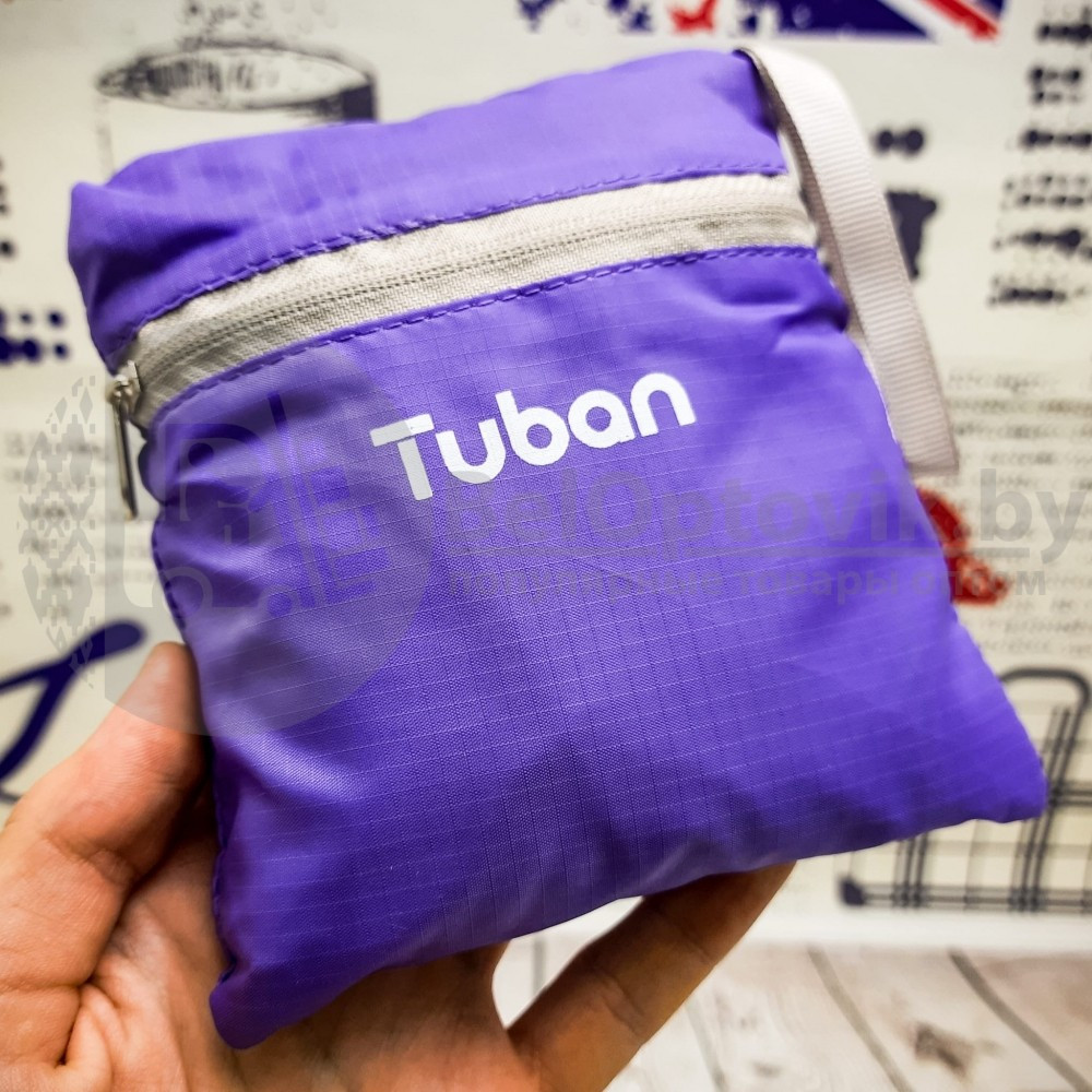 Складной компактный рюкзак Tuban (ХИТ СЕЗОНА) Фиолетовый - фото 2 - id-p109389724