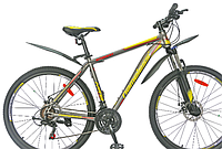 Велосипед Nameless S7200D 27.5 Серо-оранжевый 2022