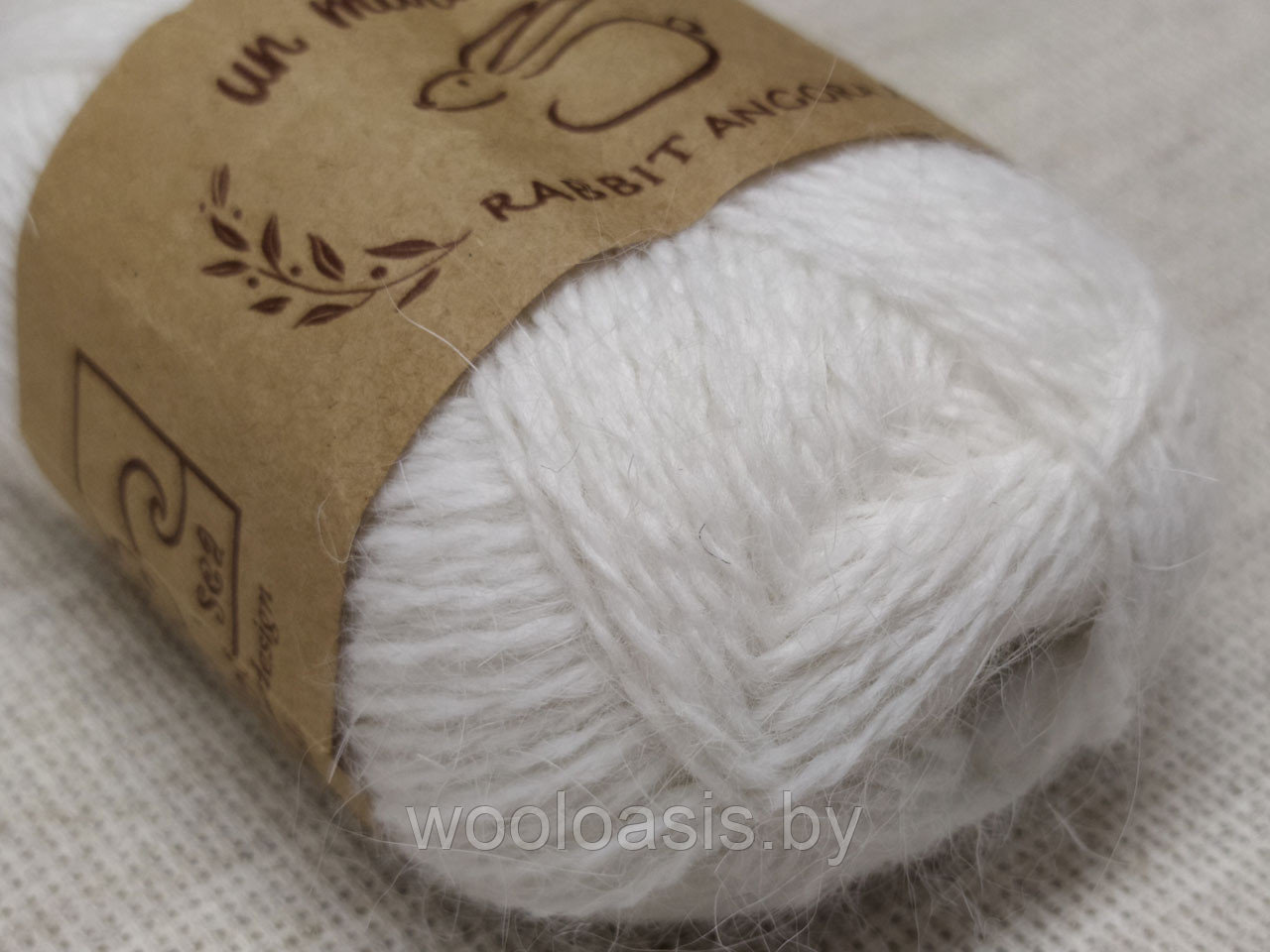 Пряжа Wool Sea Rabbit Angora (цвет 01) - фото 2 - id-p167688592