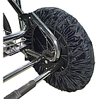 Чехлы на колёса BamBola большого диаметра для прогулки 4 шт (D=35,5 см), фото 2