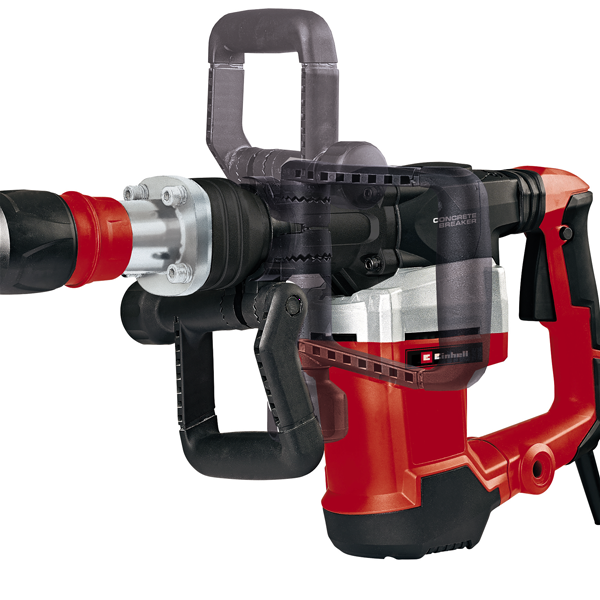 Отбойный молоток Einhell TE-DH 32 (1500W, 32 Дж, SDS-Max патрон, вес 16.3 Кг, в комплекте 2 зубила, кейс) - фото 2 - id-p167693103