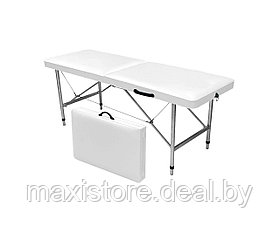Косметологическая кушетка Mass-stol 180х60хРВ см (белый) + подушка