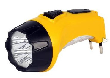 SBF-87-Y 4+6 LED с прямой зарядкой желтый Cветодиодный фонарь SMARTBUY - фото 1 - id-p167700390