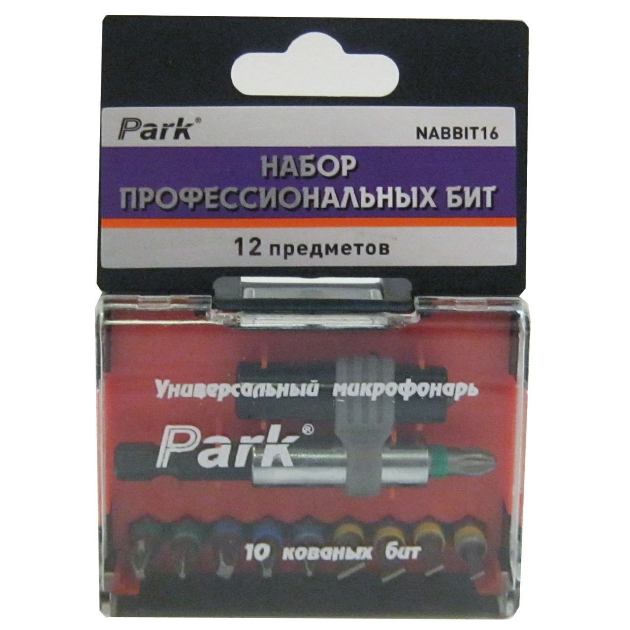 NABBIT16 (12 предм.) (5) Набор бит PARK