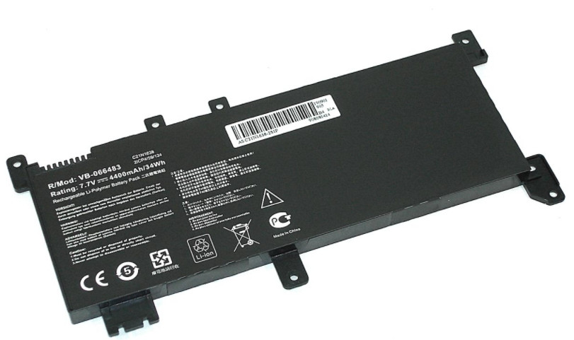 Аккумулятор (батарея) для ноутбука Asus F442U, A480U (C21N1638) 7.7V 4400mAh