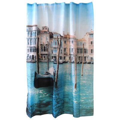 Curtain-Venice "Венеция" (000873) Занавеска для ванной РЫЖИЙ КОТ - фото 1 - id-p167707287
