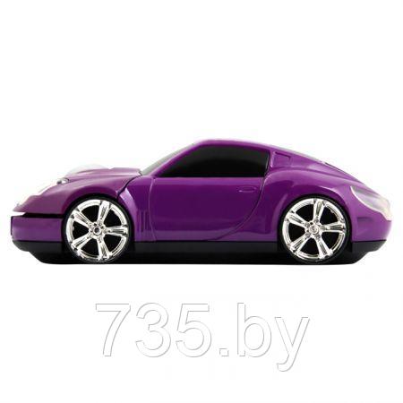 Мышь машинка "Lambo" фиолетовая CBR MF-500 проводная в виде автомобиля rgini - фото 1 - id-p167709760