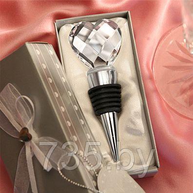 Пробка для бутылки "Сердце" в подарочной коробке дизайнерская - фото 1 - id-p167709811
