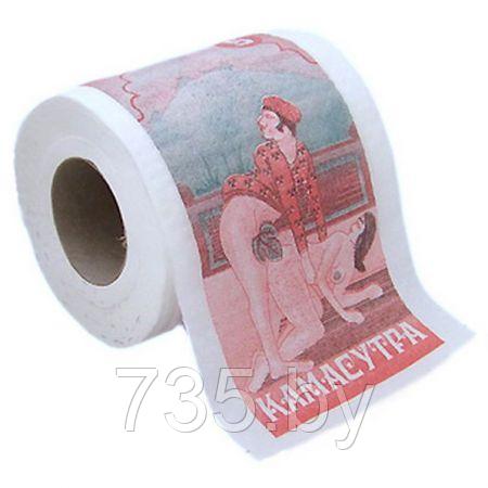 Туалетная бумага "Камасутра" позы любви, набор 2 шт