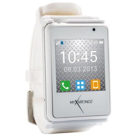 Умные наручные часы MyKronoz ZeNano White (белые) SW для смартфона - фото 1 - id-p167710017