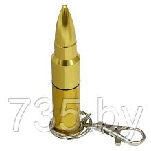 Флешка "Пуля АК47" 32ГБ золотая