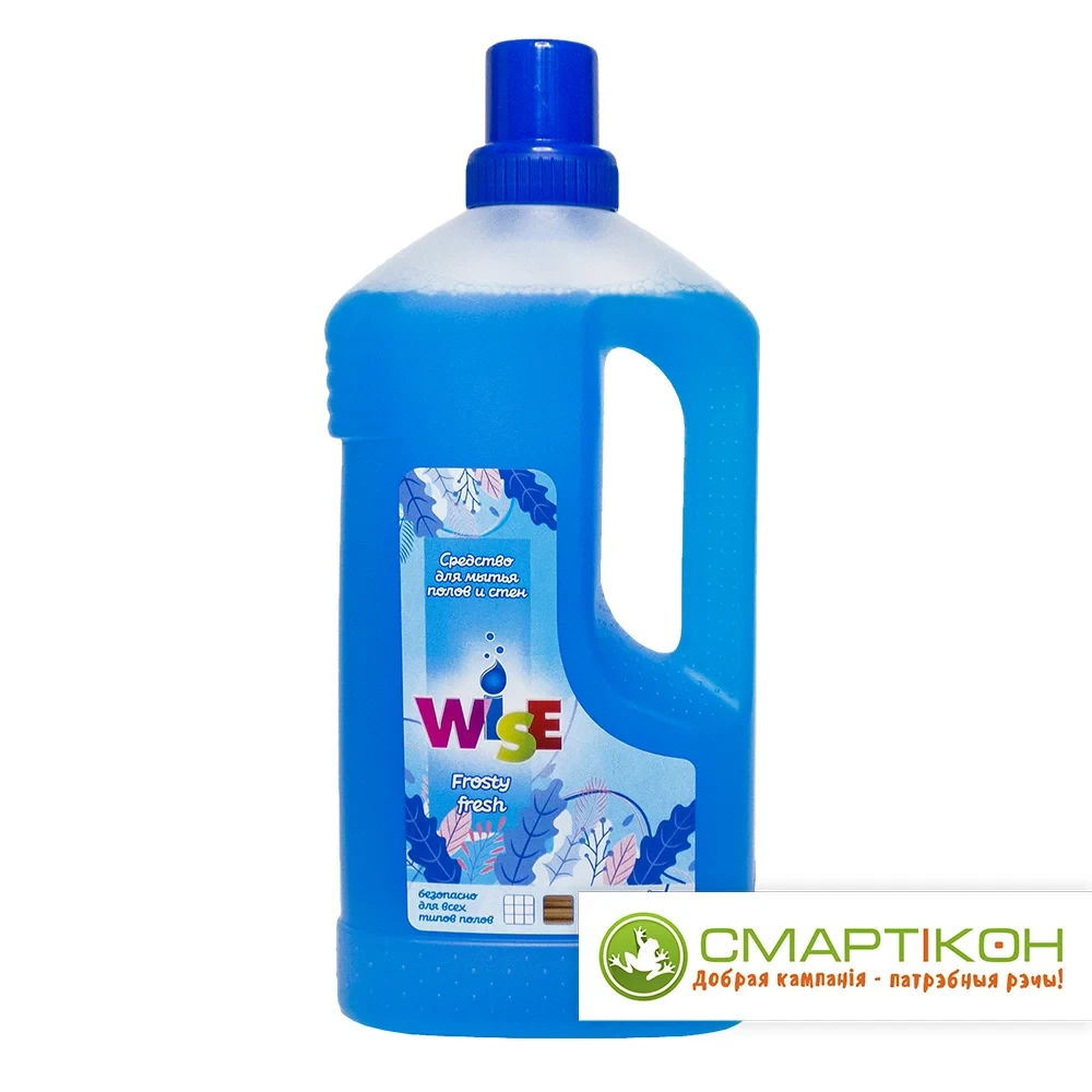 WISE Средство для мытья полов и стен Frosty fresh 1 л - фото 1 - id-p166491582