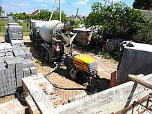 Аренда Мини бетононасоса, доставка бетона миксерами 10-11м3, подача передвижным бетононасосом в Минске и обл.