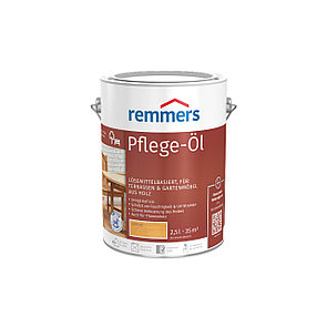 Декоративное масло для обработки террасной доски и садовой мебели из дерева (Remmers) PFLEGE-ÖL (0.75л)