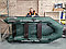 Лодка надувная Фрегат 280 Е (лт, зеленая), фото 9