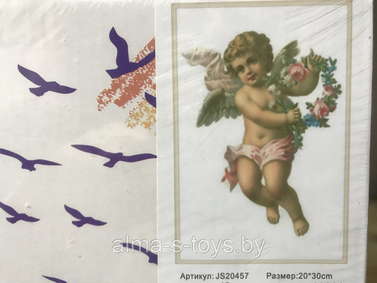 Рисование по номерам Ангел
