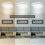 Светильник потолочный светодиодный ЭРА Классик с ДУ SPB-6-70-RC "Brilliance Slim" 70Вт 3000-6500К 5950Лм квадр, фото 6