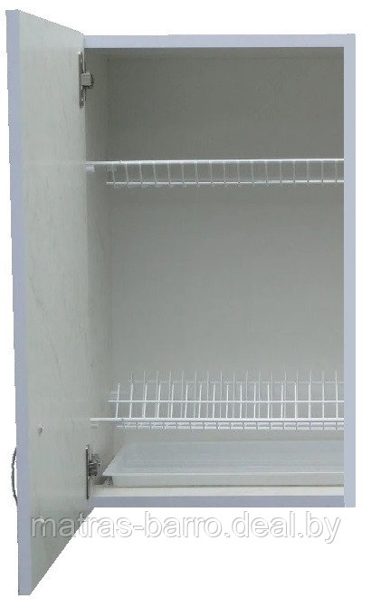 Шкаф кухонный навесной под сушку 500 мм белый - фото 1 - id-p159815716