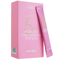 [MASIL]Шампyyь для окрашенных волос с пробиотиками - 5 Probiotics Color Radiance Shampoo, STICK POUCH 8 ml