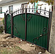 Распашные ворота №61, размер 320х140см, без установки, без столбов., фото 2