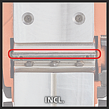 Рубанок аккумуляторный Einhell TE-PL 18/82 Li-Solo (18V Li-Ion, без АКБ и ЗУ, ширина до 82 мм, грубина до 8мм), фото 5