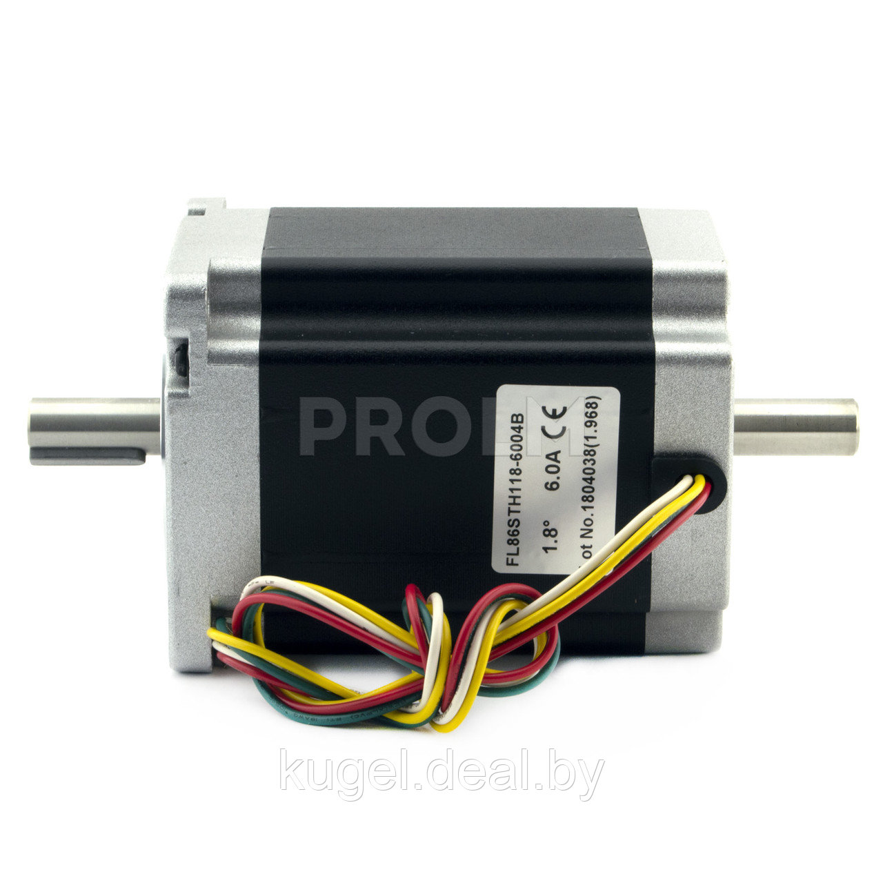 Шаговый двигатель, FL86STH118-6004B-12,7, FULLING MOTOR - фото 2 - id-p167732161