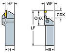 Державка T-Max® Q-Cut для отрезки и обработки канавок, RF151.23-3225-40M1, SANDVIK Coromant, фото 3