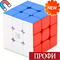 Кубик 3x3 DaYan GuHong V4 M / магнитный / цветной пластик / без наклеек / Даян, фото 1