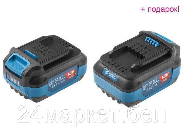 Аккумулятор BULL AK 4001 18.0 В, 4.0 А/ч, Li-Ion (18 В, 4 А*ч, Li-ion), фото 2