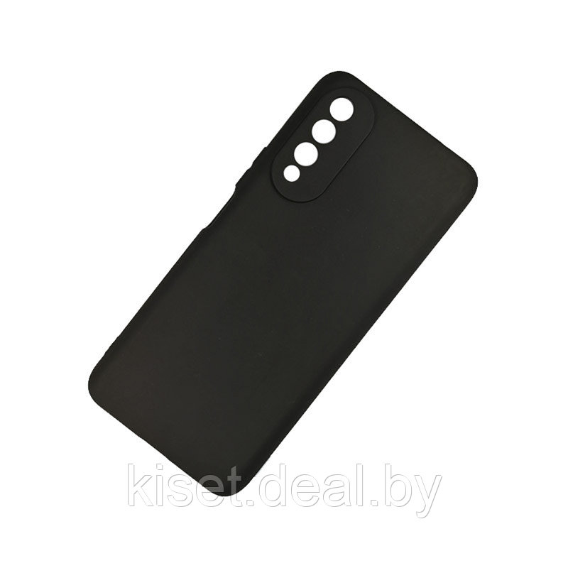 Силиконовый чехол KST SC для Huawei Honor X20 SE черный матовый - фото 1 - id-p167740850