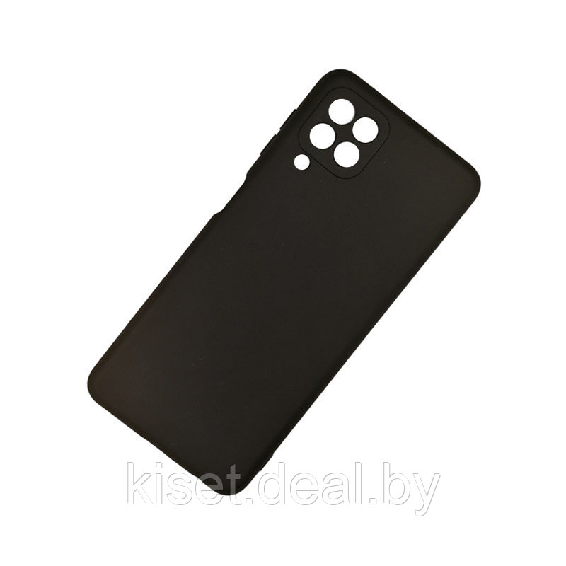 Силиконовый чехол KST SC для Samsung Galaxy M22 черный матовый - фото 1 - id-p167740876