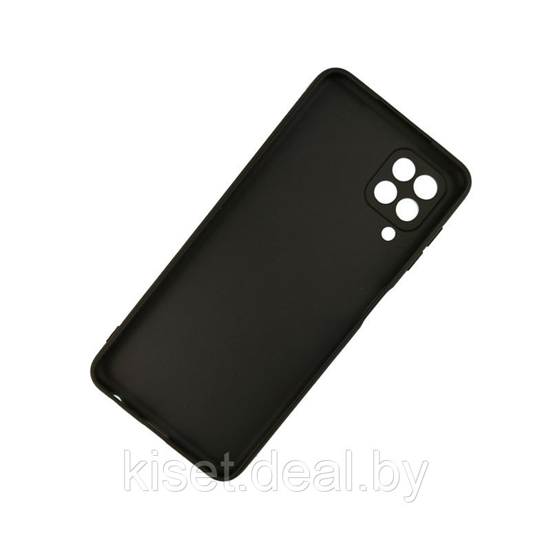 Силиконовый чехол KST SC для Samsung Galaxy M22 черный матовый - фото 2 - id-p167740876
