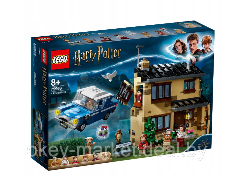 Конструктор LEGO Harry Potter Тисовая улица, дом 4 - фото 1 - id-p167766465