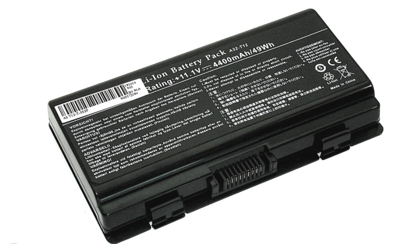 Аккумулятор (батарея) для ноутбука Asus X51R (A32-T12/A32-X51) 11.1V 5200mAh