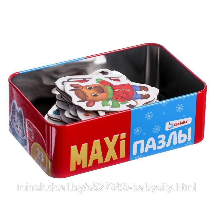 Макси-пазлы в металлической коробке «Весёлый Новый год», 46 деталей - фото 4 - id-p167772295