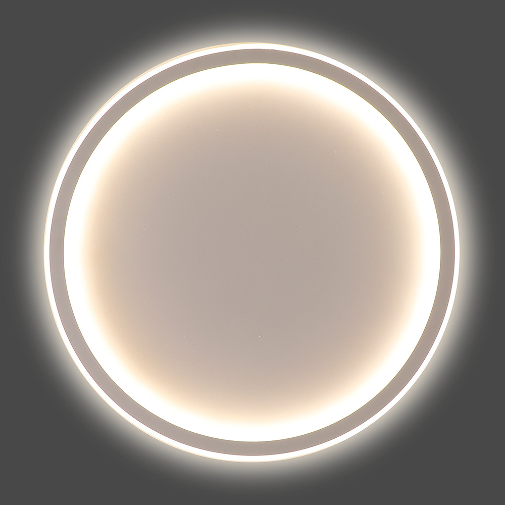 Белый потолочный светильник AL5800 Ring 80W с парящим эффектом - фото 5 - id-p167789912