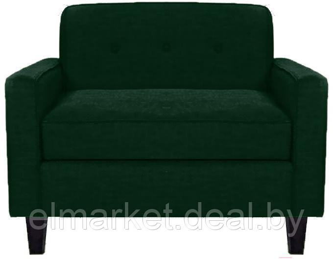 Кресло Бриоли Берн J8 темно-зеленый - фото 1 - id-p167793753