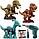 Набор динозавров с шуруповертом и отверткой Конструктор Робот Динозавр, свет,звук, арт.RX8301, фото 2
