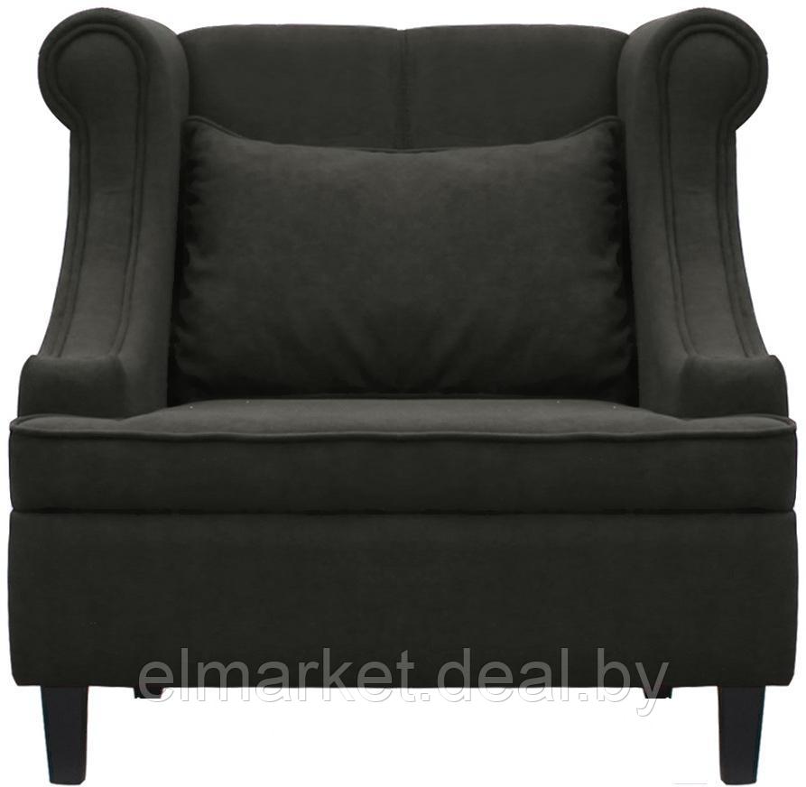 Кресло Бриоли Людвиг В17 темно-серый - фото 1 - id-p167796635