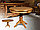 Круглый раздвижной стол Прометей из массива ( тон Cream White), фото 6
