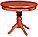 Круглый раздвижной стол Прометей из массива ( тон Cream White), фото 7