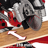 Торцовочная пила Einhell TC-SM 2131/1 Dual (1800W, диск 210 мм, 4900 об/м, глуб. до 62 мм, шир. до 310 мм), фото 3