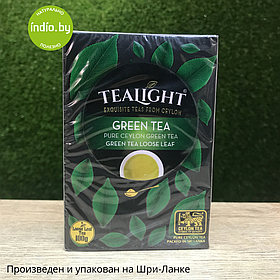 Чай зеленый листовой TeaLight, пр-во Шри-Ланка 100 г