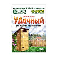 Удачный 30г средство для дачных туалетов и выгребных ям