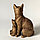 Статуэтка Кошка с котёнком, фото 3