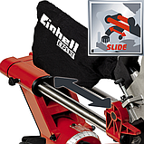 Торцовочная пила Einhell TE-SM 2534 Dual (1800W, диск 250 мм, 5100 об/м, глуб. до 90 мм, шир. до 340мм, лазер), фото 2